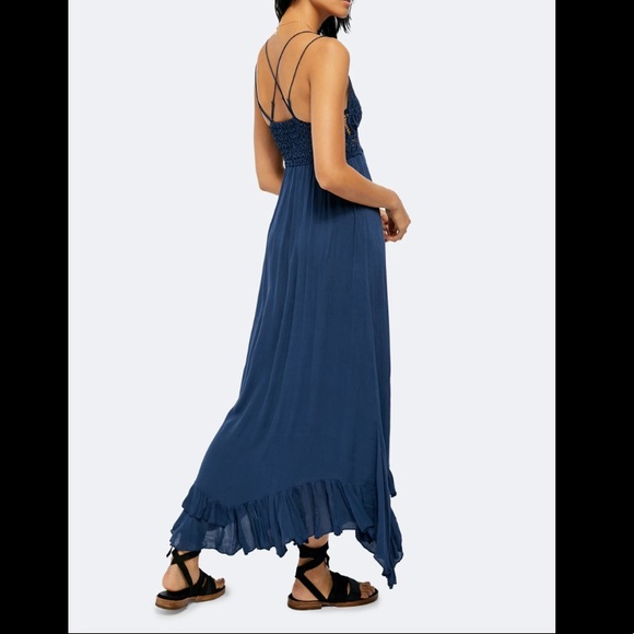NWOT Free People Adella Maxi Dress - Picture 2 of 5